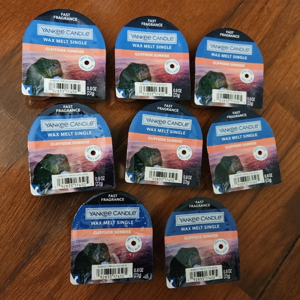 Yankee Candle cliffside sunrise wax melts (8)